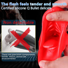 Laden Sie das Bild in den Galerie-Viewer, Elektrischer Masturbator Cup 10 Vibration und Heizfunktion mit Zunge lecken Penis Vibratoren Elektrische Masturbatoren Penis Trainer, Männer Eichel Stimulator 3D Realistischer Vagina Pussy