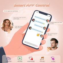 Laden Sie das Bild in den Galerie-Viewer, Penisring Vibrator Mit APP Penis Hoden Stimulation Massagegerät Cockring Silikon Penistrainer mit 9 Vibrationsmodi für Langwährende Erektion Penis Ring Sex Spielzeug für Männer Paare Extrem