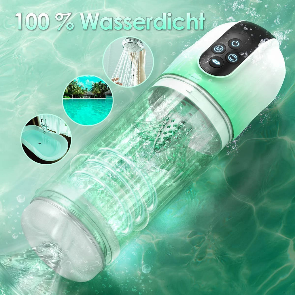 Electric Masturbator with 7 Suction Modes in Water 7 Rotation Modes