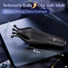 Laden Sie das Bild in den Galerie-Viewer, Masturbator Taschenmuschi Upgrade-Größe 10 Zungenmodi Sex Spielzeug für die Männer Paare Extrem Sex Toys für Penis Klitoris Brust Stimulation, Vibratorensets für Männer mit 3D-Partikel Sextoys