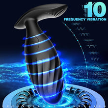 Laden Sie das Bild in den Galerie-Viewer, Anal Vibrator Prostata Stimulation Männer mit Fernbedienung Analvibratoren für Mann mit 10 Vibrationsmodi Sex Spielzeug für Die Männer Prostata Vibrator Anal Spielzeug für Männ Fraue Paare