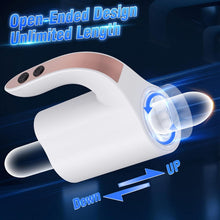 Laden Sie das Bild in den Galerie-Viewer, lektrischer Masturbator Cup Handfrei 5 Teleskop Rotationsmodi offenes Masturbieren für Männer wasserdicht Masturbatoren Taschenmuschi,Stroker Training Automatischer Elektrischer Masturbator
