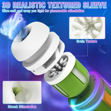 Laden Sie das Bild in den Galerie-Viewer, Elektrischer Masturbator Cup mit 8 Rotierende Teleskopfunktion 5 Vibrationfunktion, Sex Spielzeug für die Männer, Vibratorensets Masturbieren für Männer, Sex Toys Taschenmuschi Penis Masturbatoren
