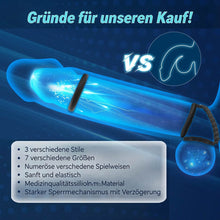 Laden Sie das Bild in den Galerie-Viewer, Penisring – 7-teiliges Set für Männer, Sexspielzeug für Männer und Paare, Penisringe, Sexspielzeug für Paare, Sexspielzeug für Erwachsene, Sexspielzeug für Paare, Lust, Sexspiele für Erwachsene und Paare, härter und stärker