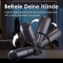 Laden Sie das Bild in den Galerie-Viewer, Masturbieren für Männer Elektrisch, Sex Spielzeug für Die Männer mit 5 Teleskop Rotation &amp; 5 Saugmodi, Stufenloses Getriebe CVT Taschenmuschi Masturbator Penis Masturbatore