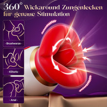 Laden Sie das Bild in den Galerie-Viewer, Sauger Vibration für Frauen 360°Rotierende Vibrator Sex Spielzeug für die Frau mit 3 Saugmodi 10 Zungenlecken Sexspielzeug für Klitoris Stimulator Erotik Sex Toys, Sex Spielzeug für die Paare mit APP