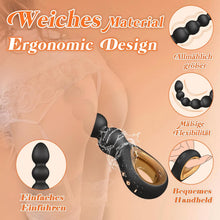 Laden Sie das Bild in den Galerie-Viewer, Analkugeln Analkette mit 6 Anal Beads, Sex Spielzeug anal Vibrator Prostata Stimulation Männer Analplug Sexspielzeug Buttplug Analplugs Analspielzeuge, Analvibratoren für Männer Anfänger Die Paare