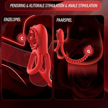 Laden Sie das Bild in den Galerie-Viewer, Analvibratoren für Mann Prostata Stimulation Männer mit Penisring Vibrationen Analplug für männer Sex Spielzeug für die Männer Anal Vibrator Anal dildo Anal Plug Buttplug für Paare Sexspielzeugs