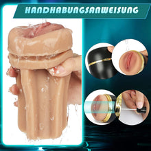 Laden Sie das Bild in den Galerie-Viewer, Elektrischer Masturbator Cup 10 Vibration mit 5 Saugmodi Sex Spielzeug für die Männer solo Sex Toys Masturbieren für Männer Taschenmuschi Penis Masturbatoren mit 3D Realistischer Vagina Pussy