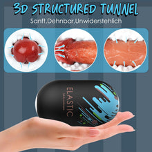 Laden Sie das Bild in den Galerie-Viewer, Wiederverwendbare Masturbationshilfe Masturbieren für Männer Sex Spielzeug für die Männer Masturbator Cup Sex Spielzeug Masturbatoren Taschenmuschi 3D Realistisch Pocket Pussy Blowjob Penis Sex Toys
