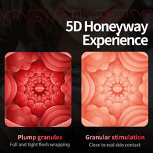 Laden Sie das Bild in den Galerie-Viewer, Masturbator mit 10 Vibrationsmodi Taschenmuschi Stimulator Elektrischer Masturbator Cup Sex Toys Automatische Masturbatoren 3D Realistischer Vagina Pussy Sex Spielzeug für Männer(Rot)