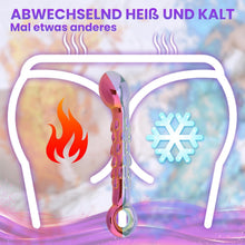 Laden Sie das Bild in den Galerie-Viewer, Analspielzeug Glas Dildo Analplugs Prostata Massage Funktion mit Handzugring, Prostata-Stimulation Sexspielzeug für Männer, Frauen Paare, ideal für Anfänger