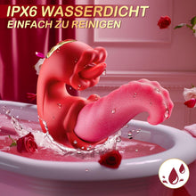 Laden Sie das Bild in den Galerie-Viewer, Vibration für frauen Zunge Vibrator, Sex Spielzeug für die Frau 3 in 1 Vibratorensets für frauen klitoris mit 10 Swing Modus sex toys，Sexspielzeug für frauen solo Vibratoren Sex toyset für woman