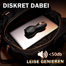 Laden Sie das Bild in den Galerie-Viewer, Penis Vibrator mit 10 360°-Rundum-Rotationen und 10 Vibrationen, Sex Spielzeug für die Männer Eichel Stimulation Masturbator Masturbieren für Männer Elektrisch