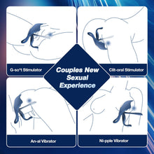 Laden Sie das Bild in den Galerie-Viewer, Penisring Vibrator mit App, Sex spielzeug für Paare extrem sex, Penisringe Erotik Sex Spielzeug für die Männer, Cockring für Klitoris Penis, Erotisches Pleasure Ring mit 5 Vibrationsmodi Sex Toys