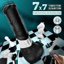 Laden Sie das Bild in den Galerie-Viewer, Fantasy Pferd Anal Dildo 5 cm Durchmesser Analvibratoren für Mann Frau, Vibrator Sex Spielzeug für die Frau Männer, 30CM Knoten Analplug Dilatatoren XXL Analvibratoren mit 7 kraftvolle Stoßfunktion