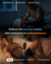 Laden Sie das Bild in den Galerie-Viewer, Masturbieren für Männer 7 Saug- &amp; Vibrationsmodi Masturbator 18,03 cm Tiefe, KI Sex Spielzeug für die Männer, Elektrische Masturbatoren Druckregelung Penispumpe, Taschenmuschi mit Handyhalter Sex Toys