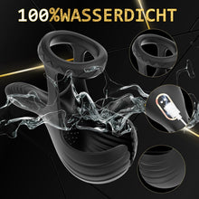 Laden Sie das Bild in den Galerie-Viewer, Penisring Vibrator für Hoden mit 10 Vibrationsmodi, APP Vibrator Erotik Sex Spielzeug für die Männer Penis Ring, Cockring Erotisches Sexspielzeug, Penisringe Massagegerät spielzeug für Paare extrem