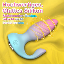 Laden Sie das Bild in den Galerie-Viewer, Analplug für Frauen mit Vibration Anal Plug Vibrator, Analvibratoren für Mann Butt Plug Sexspielzeug für Paare mit 10 Vibration Prostata Stimulation Männer Sex Spielzeug für die Männer Buttplug
