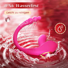Laden Sie das Bild in den Galerie-Viewer, Vibration für Frauen Sex Spielzeug für die Frau Paare mit APP, 2in1 Vibrator G-Punkt Anal Klitoris Vibratorensets 10Modi, Leise Tragbarer Vibratoren Bdsms Sexspielzeug Extrem Sex Toyset für Woman Rosa