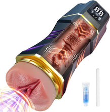 Laden Sie das Bild in den Galerie-Viewer, Sex Spielzeug Taschenmuschi Masturbieren für die Männer Elektrisch Solo - Sexspielzeug Masturbator Penispumpe Toyset für Man Handfrei, Sex Muschi Pussy Toys Masturbatoren mit 5 Saugen &amp; 9 Vibrieren