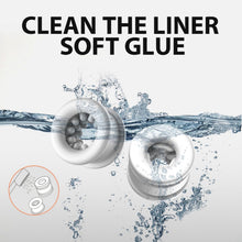 Laden Sie das Bild in den Galerie-Viewer, Elektrischer Masturbator Cup Handfrei mit 7 Vibrationsmodi und 5 Teleskop Rotationsmodi Waterproof Hands-Free Portable Masturbators Stroker Training Automatischer Elektrischer Masturbator