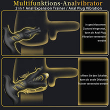Laden Sie das Bild in den Galerie-Viewer, Analvibratoren für Männ Prostata Stimulation Männer Analplug für männer Vibrator Buttplug Sex Spielzeug Mit Tension Shock Funktion Sex Spielzeug für die Manner Anal Vibrator Anal dildo