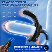 Laden Sie das Bild in den Galerie-Viewer, Eherson Penisring Vibrator, Penisringe Sex Spielzeug für Paare mit 9 Vibrationsmodi für Penis Hoden Perineum, Penis Ring zur Potenzsteigerung,Cockring Sex Spielzeug für die Männer Sexspielzeug