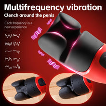 Laden Sie das Bild in den Galerie-Viewer, Elektrischer Masturbationsbecher, 10-Frequenz-Clip-Vibration, 10-Frequenz-Kopf Vibration, magnetische Aufladung, Eichelvibrator, Penis-Masturbator, Penistrainer, Sexspielzeug für Männer