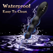 Laden Sie das Bild in den Galerie-Viewer, Vibrierender Buttplug - Sexspielzeug für Männer Prostata-Massagegerät Analspielzeug, Spielzeug für Erwachsene Analplugs Vibratoren Graduiertes &amp; Display-Design mit 9 Vibrationsmodi