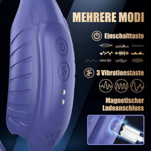 Laden Sie das Bild in den Galerie-Viewer, Elektrischer Masturbator Penistrainer Vibrator, Masturbieren für Männer mit 9 Vibration, 4IN 1 Sexspielzeug Penis Eichel Hodensack AnalVibrator Prostata Stimulator Masturbatoren Sex Spielzeug für Männ