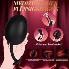 Laden Sie das Bild in den Galerie-Viewer, Neuer Aufblasbar Analplug Mit Magnetverschluss-System für Luftpumpe Sex Spielzeug für die Männer, Verstellbar Riesen Dildo Butt Plug Abnehmbarer, Sex Toys Anal Plug SM Sexspielzeug für Paare Frauen