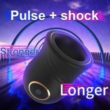 Laden Sie das Bild in den Galerie-Viewer, Elektrische Masturbator Cup mit 12 Vibrationsmodi – Taschenmuschi für Männer, Wasserdichter Masturbator mit Spiralstruktur, Vibratorensets Sexspielzeug für Männer Solo &amp; Paare