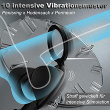 Laden Sie das Bild in den Galerie-Viewer, Analvibratoren für Mann Vibratorensets für Männer, Prostata Stimulation Männer mit 10 Schnapp- und Vibrationsmodi Anal Vibrator Analplug für Männer Sex Spielzeug für die Männer Sex Toyset für Man