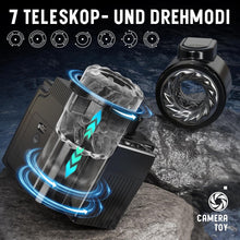 Laden Sie das Bild in den Galerie-Viewer, Masturbieren für Männer, Elektrischer Masturbator Sex Spielzeug für die Männer mit 7 Teleskop und Drehfunktionen 7 Vibrationsmodi, Taschenmuschi Masturbatoren Erotisches Sexspielzeug für Männer Solo