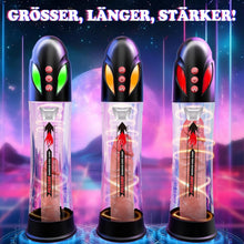 Laden Sie das Bild in den Galerie-Viewer, Penis Pumpe Sex Spielzeug für die Männer - Penispumpe für Penisvergrößerung mit 4 Saugenmodi &amp; 4 Druckmodi