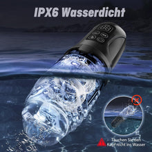 Laden Sie das Bild in den Galerie-Viewer, Elektrischer Masturbator Masturbieren für Männer, 7 Vibration 7 Saugmodi Sex Spielzeug für die Männer, Realistische Taschenmuschi Sexspielzeug mit Doppel-Starkmotor, Penispumpe Masturbatoren Sex Toys