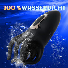 Laden Sie das Bild in den Galerie-Viewer, 10 Vibrations-Knetmodi Sex Spielzeug für die Männer, Penis Trainer Masturbator Vibratorensets für Männer Eichelvibrator Taschenmuschi