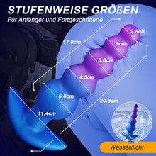 Laden Sie das Bild in den Galerie-Viewer, Analvibratoren 10 Vibrationsmodi Analkugeln Prostata Stimulation | Analplug für Frauen Analdildo für Männer fantasy Dildo knot Anal Beads Sex Spielzeug für die Männer Frauen Paare