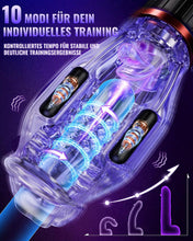 Laden Sie das Bild in den Galerie-Viewer, Masturbieren für Männer mit Zungenleck Sex Spielzeug für die Männer - Full-Wrap Masturbator Sexspielzeug für Männer Solo, Penis Eichel Vibrator Masturbator, KI-Interaktion Sex Toyset für Man