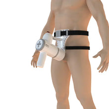 Laden Sie das Bild in den Galerie-Viewer, Tragbarer automatischer männlicher Masturbator mit 8 Modi und 9 Geschwindigkeiten, Teleskop-Saugfunktion