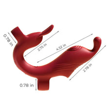 Laden Sie das Bild in den Galerie-Viewer, Rabbit-Fingervibrator für Frauen – Stimulator für Brustwarzen, Klitoris und G-Punkt für Paare