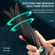 Laden Sie das Bild in den Galerie-Viewer, 360 Degree Prostate Massager Rotating Anal Vibrator Male Masturbator Butt Plug Vibrators For Adult