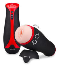 Laden Sie das Bild in den Galerie-Viewer, Airbag-Masturbator mit Vibration Pingu