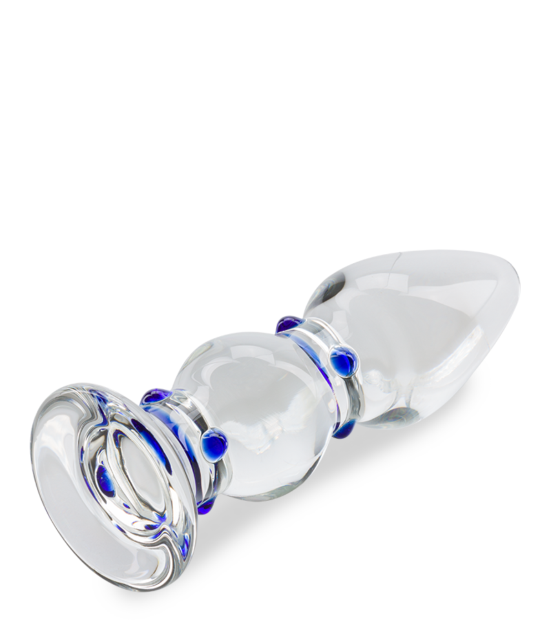 Analplug aus Glas Gem