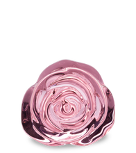 Laden Sie das Bild in den Galerie-Viewer, Analplug aus Glas Romantic Rose