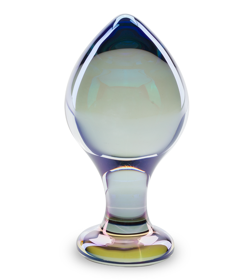 Analplug aus Glas Teardrop