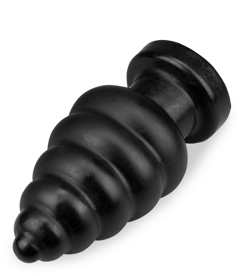 Analplug mit Saugnapf und Vibration Ascender