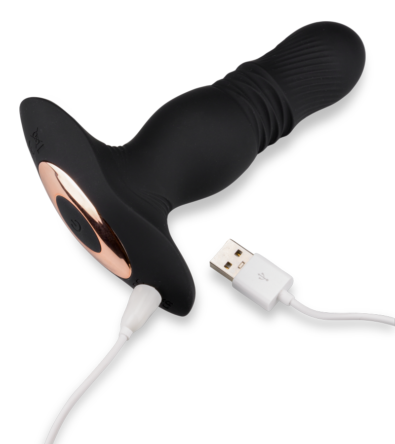 Analplug mit Stoßfunktion Heïker
