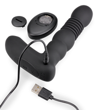 Laden Sie das Bild in den Galerie-Viewer, Analplug mit Vibration, Stoßfunktion und Heizung Mox